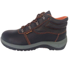 Upper PU Leather Sole PVC Work Safety Shoe